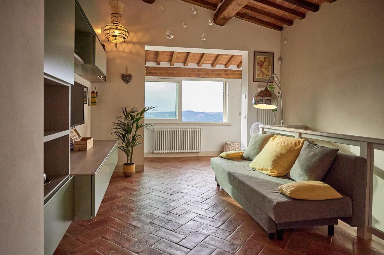 Вилла La Finestra - Centro Storico Montepulciano, Casa Panoramica. Экстерьер фото