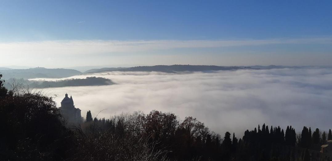 Вилла La Finestra - Centro Storico Montepulciano, Casa Panoramica. Экстерьер фото